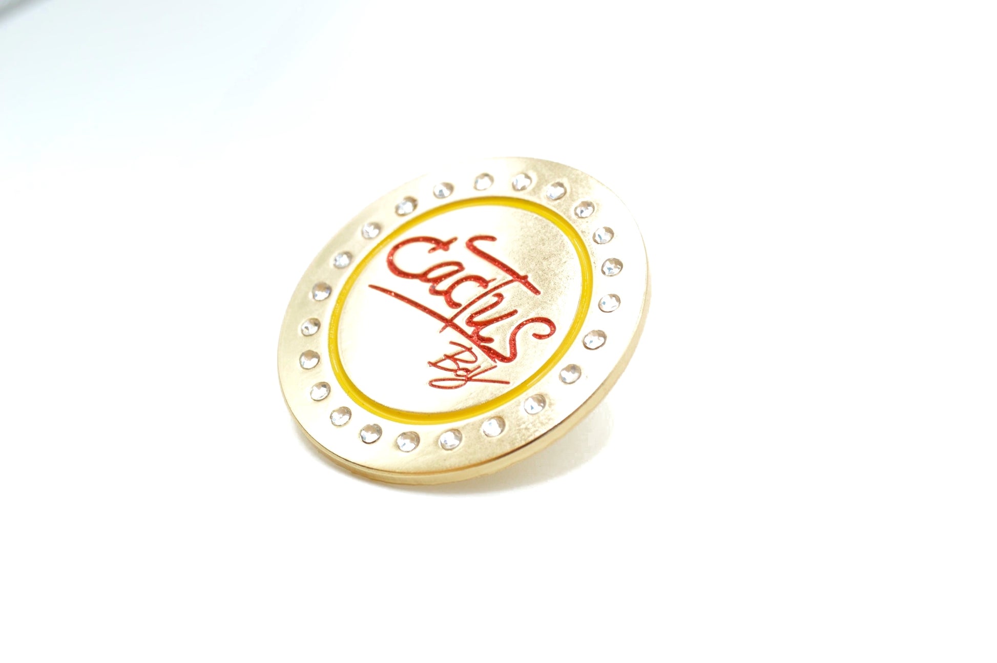 coin with prickly pear cactus Cactus Coin – CactusBoyPins