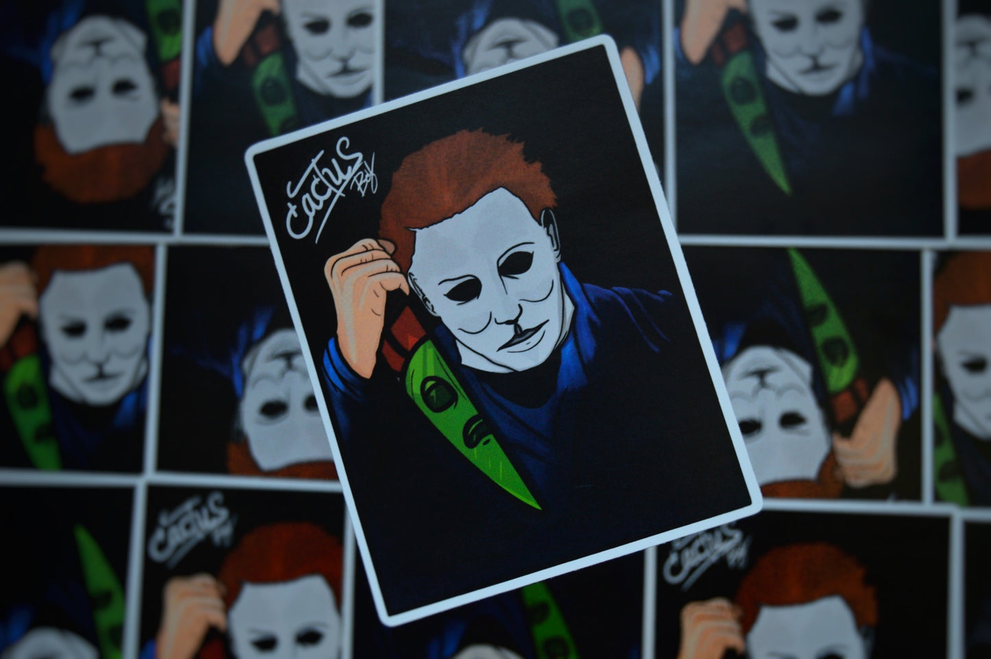 SOLD OUT - CactusBoy x Michael Myers (EXCLUSIVE STICKER INCLUDED)